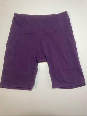 Baleaf Purple Bike Shorts with Dual Side Pockets excellent condition
